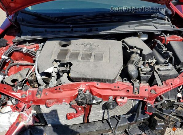 2T1BURHEXHC961658 2017 TOYOTA COROLLA Red Սալոնի հետևի տեսք
