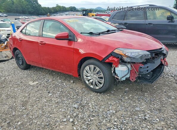 2T1BURHEXJC002315 2018 TOYOTA COROLLA Темно-бордовый Передняя правая четверть
