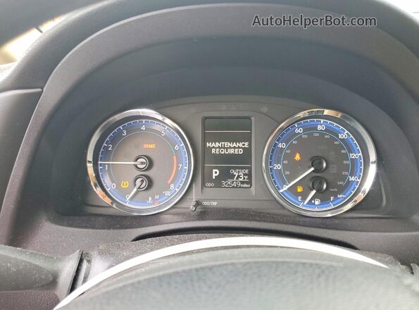 2T1BURHEXJC002315 2018 TOYOTA COROLLA Темно-бордовый Вид щитка приборов
