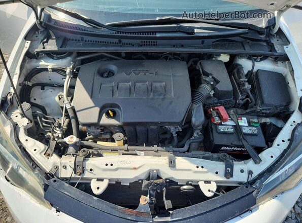 2T1BURHEXJC005330 2018 TOYOTA COROLLA White Вид задньої частини салону