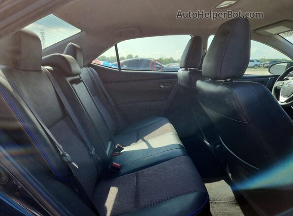 2T1BURHEXJC007563 2018 TOYOTA COROLLA Blue Widok tylnych siedzeń