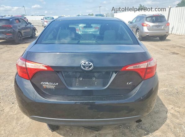 2T1BURHEXJC027392 2018 TOYOTA COROLLA Black Հետևի տեսք