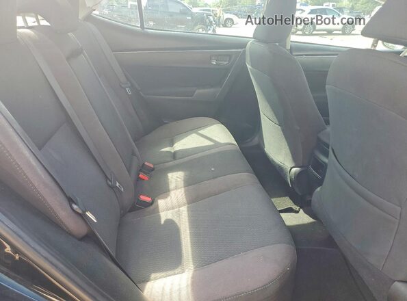 2T1BURHEXJC027392 2018 TOYOTA COROLLA Black Հետևի նստատեղերի տեսք