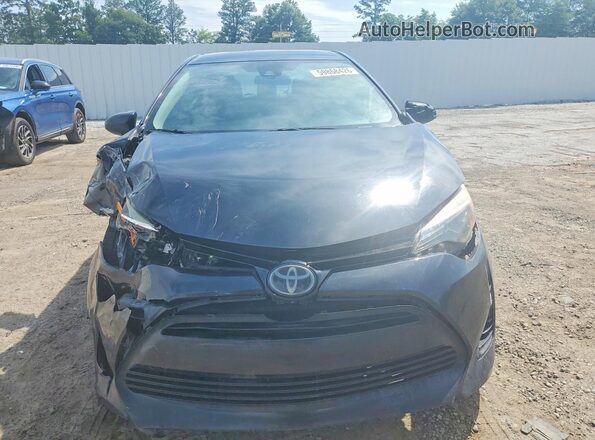 2T1BURHEXJC027392 2018 TOYOTA COROLLA Black Դիմացի տեսք