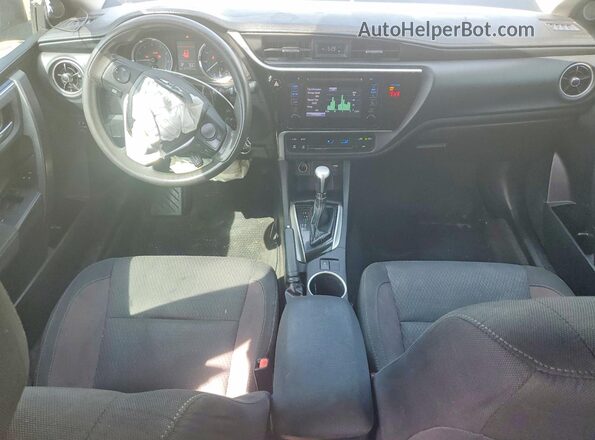 2T1BURHEXJC027392 2018 TOYOTA COROLLA Black Առջևի վահանակի տեսք