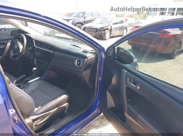 2T1BURHEXJC031412 2018 TOYOTA COROLLA Blue Սալոնի դիմացի տեսք
