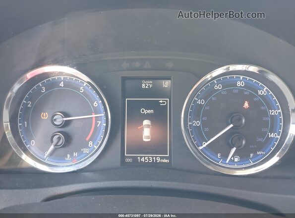 2T1BURHEXJC031412 2018 TOYOTA COROLLA Blue Հետևի նստատեղերի տեսք