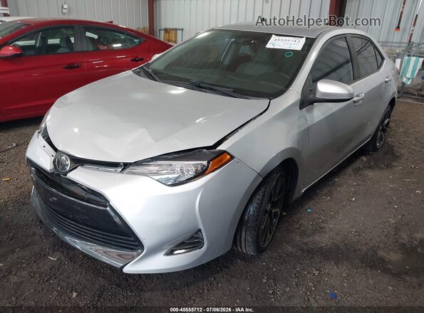 2T1BURHEXJC037503 2018 TOYOTA COROLLA Серый Передняя левая четверть