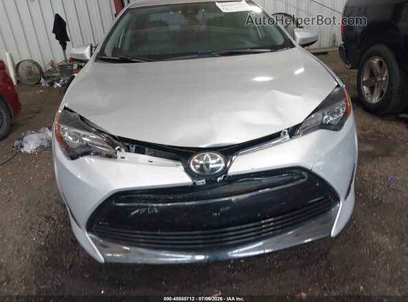 2T1BURHEXJC037503 2018 TOYOTA COROLLA Серый Вид щитка приборов