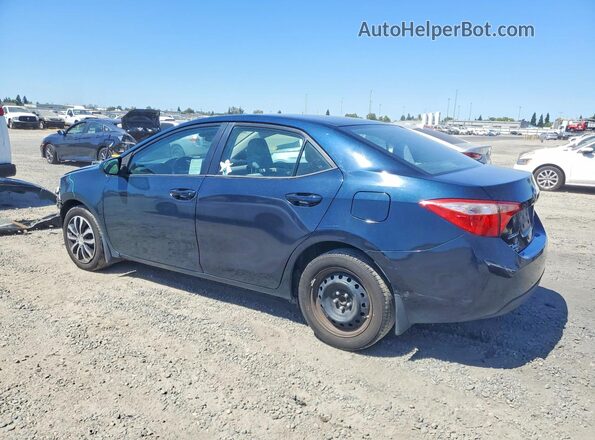 2T1BURHEXJC039851 2018 TOYOTA COROLLA Blue Задня ліва чверть