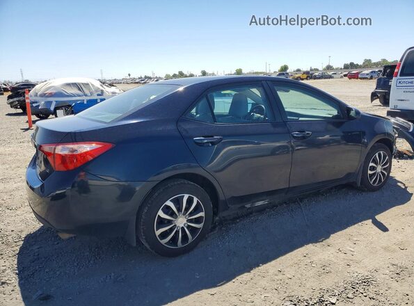 2T1BURHEXJC039851 2018 TOYOTA COROLLA Blue Задня права чверть