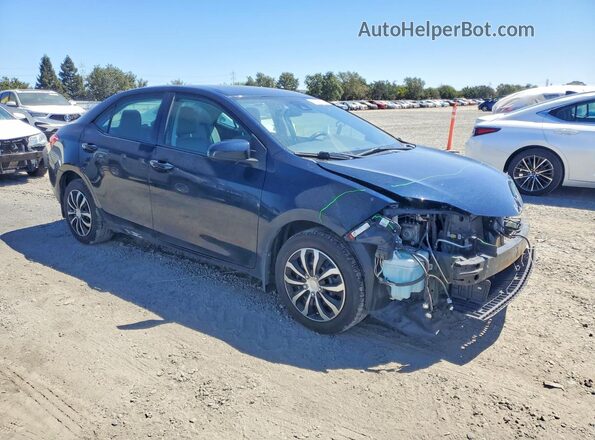 2T1BURHEXJC039851 2018 TOYOTA COROLLA Blue Передня права чверть