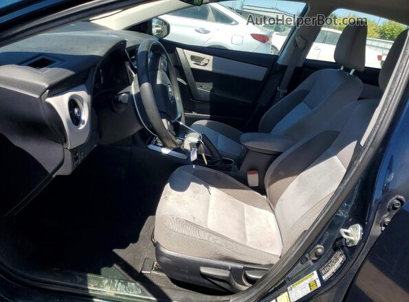 2T1BURHEXJC039851 2018 TOYOTA COROLLA Blue Вид салону спереду