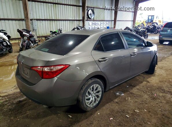 2T1BURHEXJC052809 2018 TOYOTA COROLLA Brown Задня права чверть