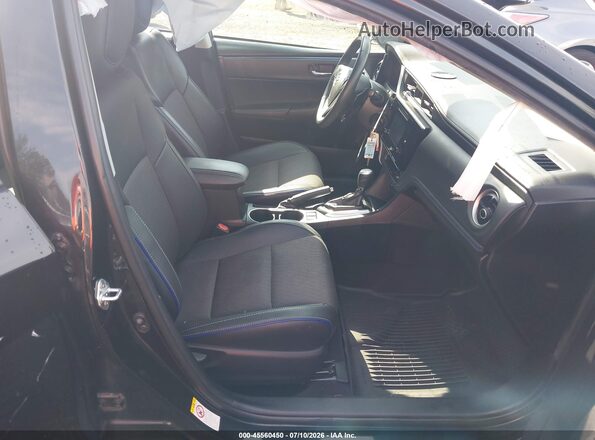 2T1BURHEXJC053913 2018 TOYOTA COROLLA Black Вид салону спереду