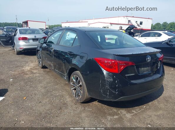 2T1BURHEXJC053913 2018 TOYOTA COROLLA Black Задня ліва чверть