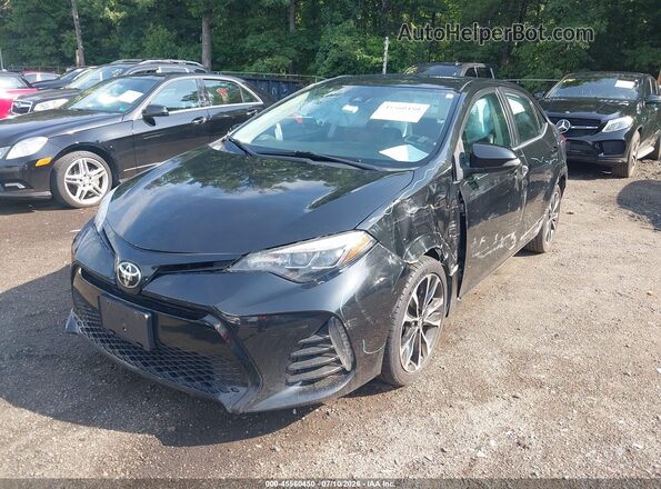 2T1BURHEXJC053913 2018 TOYOTA COROLLA Black Передня ліва чверть