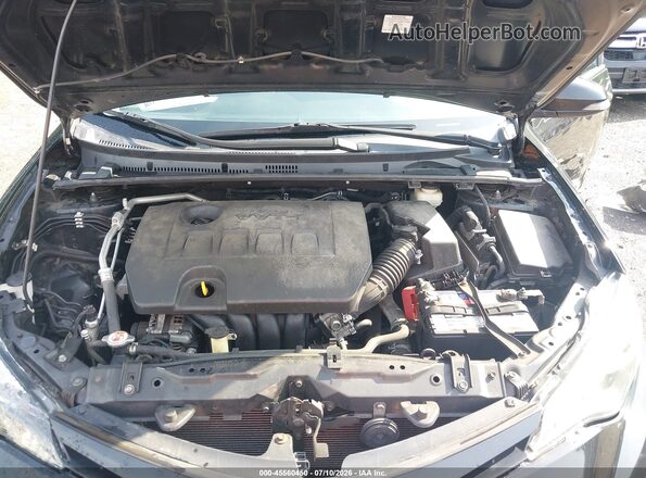 2T1BURHEXJC053913 2018 TOYOTA COROLLA Black Вид ззаду