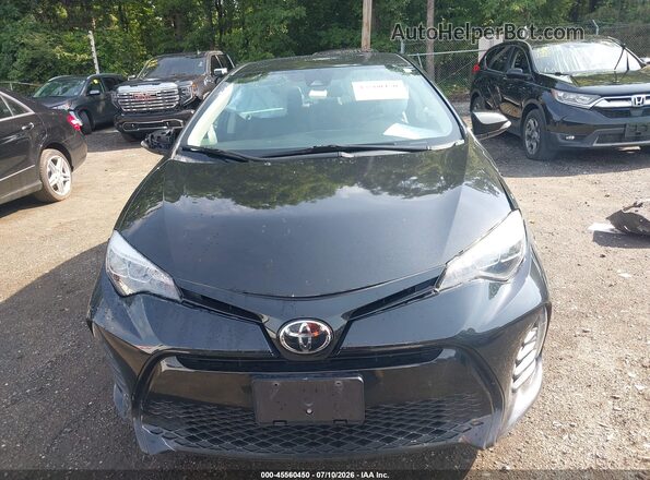 2T1BURHEXJC053913 2018 TOYOTA COROLLA Black Вид щитка приладів
