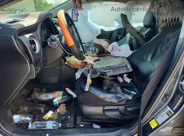 2T1BURHEXJC054074 2018 TOYOTA COROLLA Blue Вид салону спереду