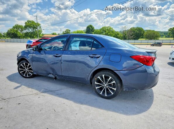 2T1BURHEXJC054074 2018 TOYOTA COROLLA Blue Задня ліва чверть