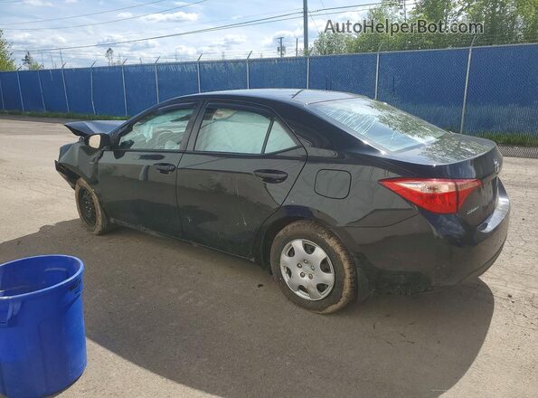 2T1BURHEXJC056486 2018 TOYOTA COROLLA Black Tył lewy