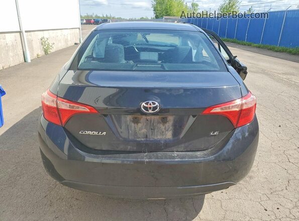 2T1BURHEXJC056486 2018 TOYOTA COROLLA Black Widok z tyłu
