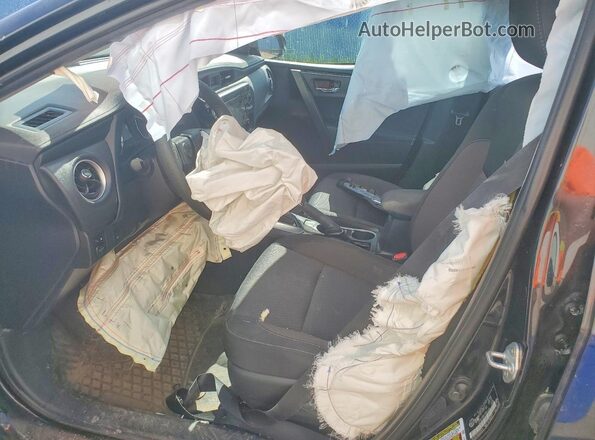 2T1BURHEXJC056486 2018 TOYOTA COROLLA Black Widok wnętrza z przodu