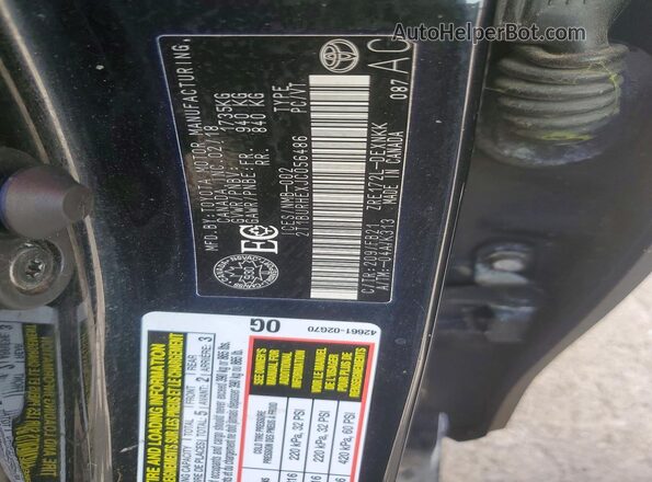 2T1BURHEXJC056486 2018 TOYOTA COROLLA Black Widok komory silnika