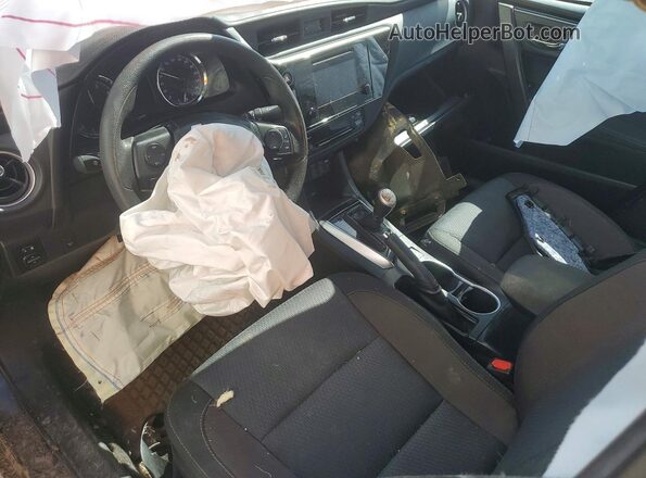 2T1BURHEXJC056486 2018 TOYOTA COROLLA Black Widok deski rozdzielczej