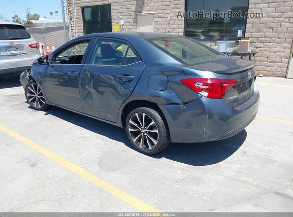 2T1BURHEXJC066399 2018 TOYOTA COROLLA Blue Tył lewy