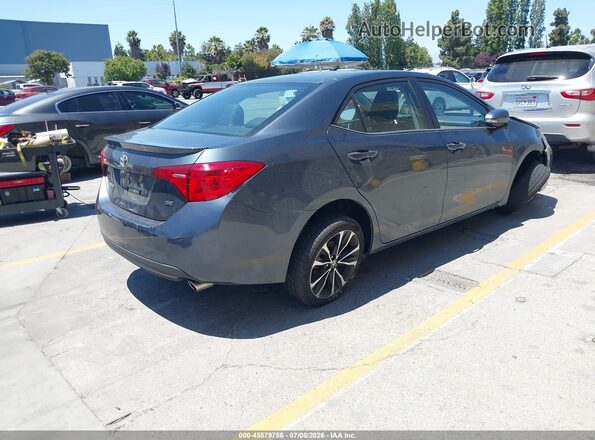 2T1BURHEXJC066399 2018 TOYOTA COROLLA Blue Tył prawy