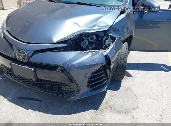 2T1BURHEXJC066399 2018 TOYOTA COROLLA Blue Widok z przodu