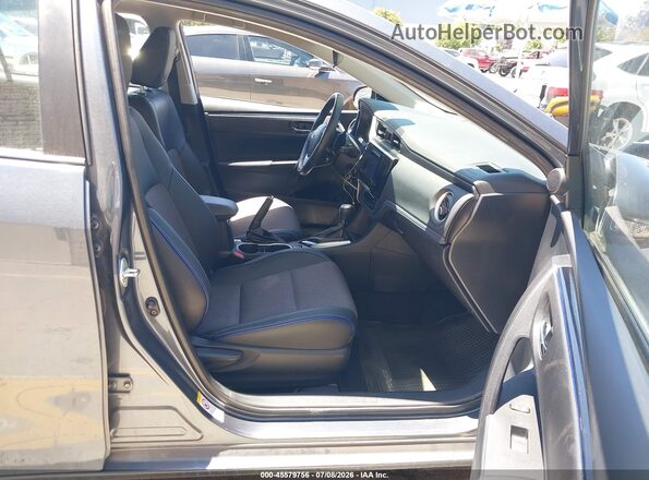 2T1BURHEXJC066399 2018 TOYOTA COROLLA Blue Widok wnętrza z przodu
