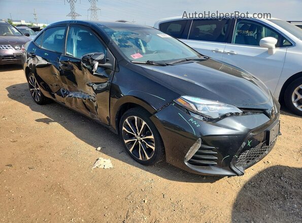 2T1BURHEXJC074230 2018 TOYOTA COROLLA Black Առջևի աջ