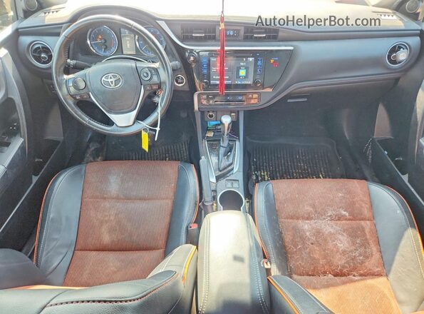 2T1BURHEXJC074230 2018 TOYOTA COROLLA Black Առջևի վահանակի տեսք