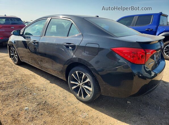 2T1BURHEXJC074230 2018 TOYOTA COROLLA Black Հետևի ձախ