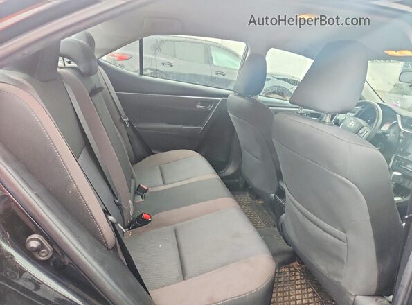 2T1BURHEXJC079704 2018 TOYOTA COROLLA Черный Вид задних сидений