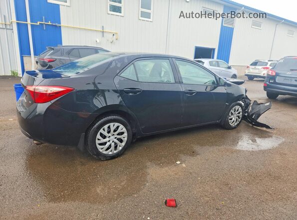 2T1BURHEXJC079704 2018 TOYOTA COROLLA Черный Задняя правая четверть