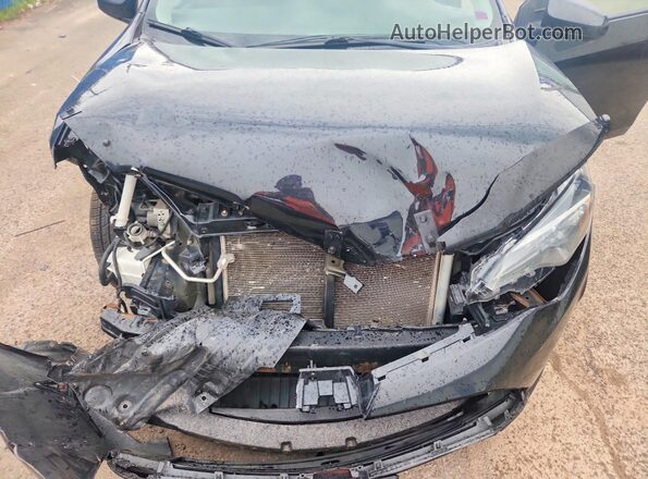 2T1BURHEXJC079704 2018 TOYOTA COROLLA Черный Вид задней части салона