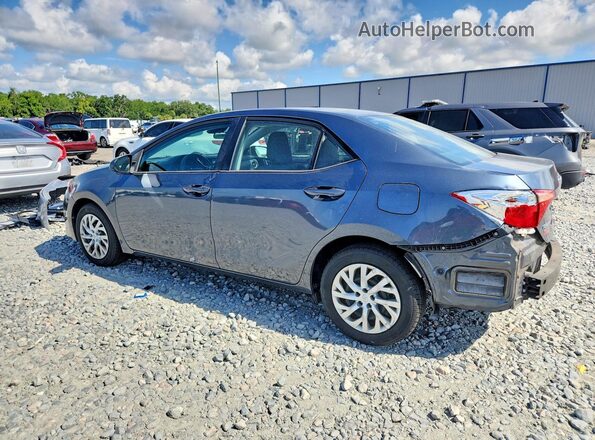 2T1BURHEXJC117061 2018 TOYOTA COROLLA Gray Rear left