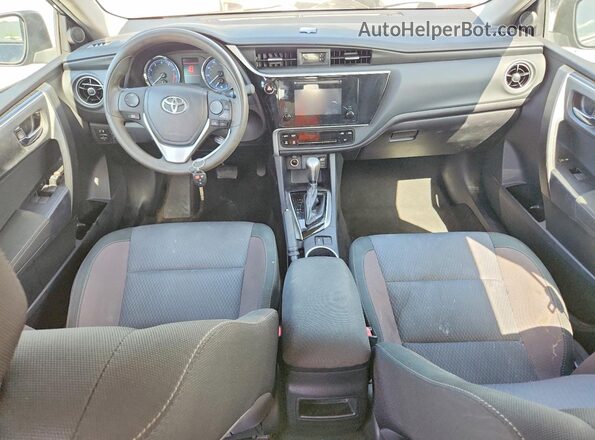 2T1BURHEXJC117061 2018 TOYOTA COROLLA Gray Dashboard view