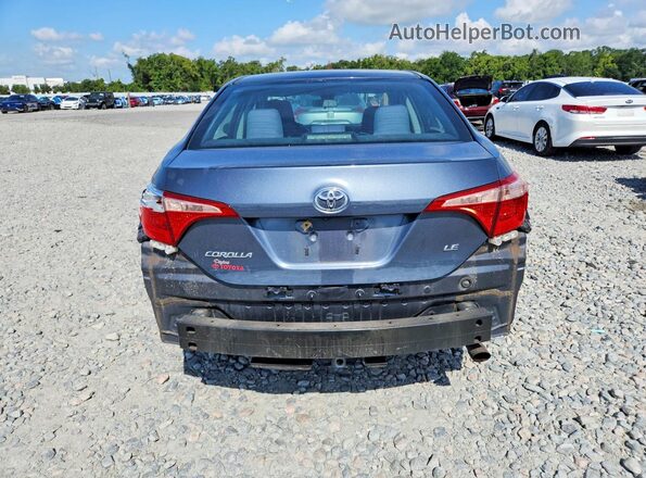 2T1BURHEXJC117061 2018 TOYOTA COROLLA Gray Rear view
