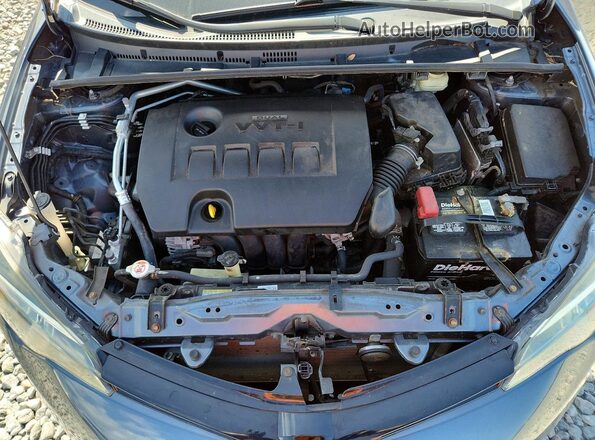 2T1BURHEXJC117061 2018 TOYOTA COROLLA Gray Rear interior view