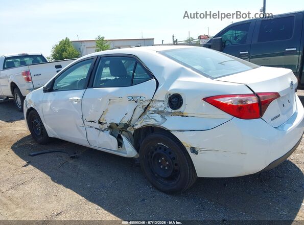 2T1BURHEXJC123782 2018 TOYOTA COROLLA Белый Панорамный вид салона 360°