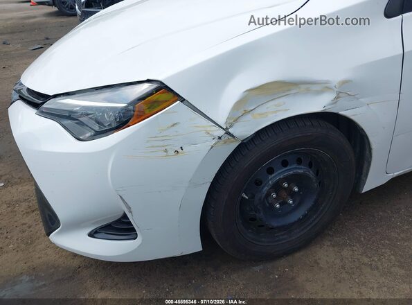 2T1BURHEXJC123782 2018 TOYOTA COROLLA Белый 