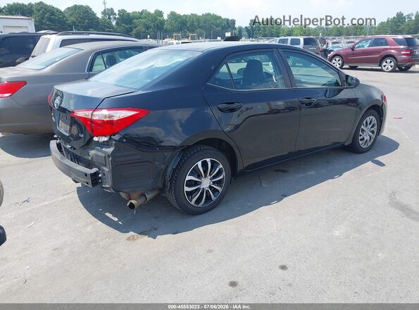2T1BURHEXJC993015 2018 TOYOTA COROLLA Black Հետևի աջ