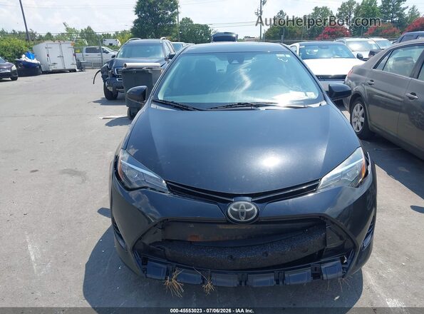 2T1BURHEXJC993015 2018 TOYOTA COROLLA Black Սարքավորումների վահանակի տեսք