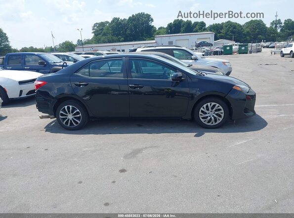 2T1BURHEXJC993015 2018 TOYOTA COROLLA Black Սալոնի հետևի տեսք