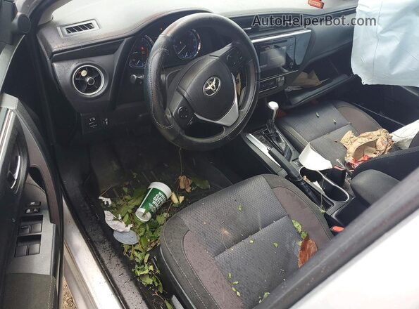 2T1BURHEXJC993421 2018 TOYOTA COROLLA Silver Вид панелі приладів